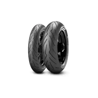 Walmart Pirelli Diablo Rosso III Front Tire 120/70ZR17 (2635200) offer