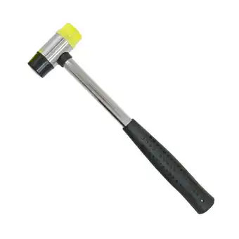 Walmart 25mm Double- Faced Nylon Rubber Hammer Soft Mallet and Non Slip grip Jewelers Wood Woodworking offer