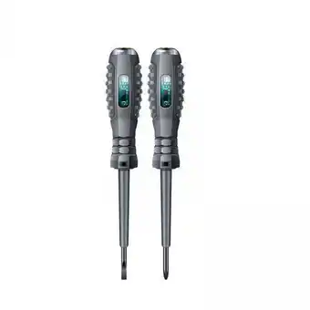 Walmart oshhnii 2xElectric Pen Electricians Tool Electrical Screwdriver Cross Flat Screwdriver offer