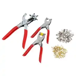 Walmart Leather Tool Eyelet Plier with Snap Buttons Grommets Hand Tools offer