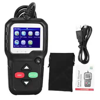 Walmart KW680 Scanner Car Code Reader Tester Car Diagnostic Tool Support for 8 Languages (Black) offer