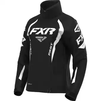 Walmart FXR Womens Team FX Snowmobile Jacket HydrX Pro Thermal Flex Warm Black White - 18 220240-1001-18 offer