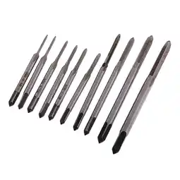 Walmart Professional 10Pieces M1-5 Machine Tap DIY Miniature Tap Alloy Steel DIY Miniature Tap offer