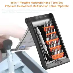 Walmart 38 in 1 Hardware Hand Tools Set Precision Screwdriver Multifunction Table Repail Kit offer