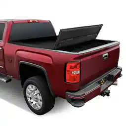 Walmart Auto Drive Soft Tri Fold Truck Bed Tonneau Cover Fits 14-18 Chevy Silverado GMC Sierra 8Ft Bed offer