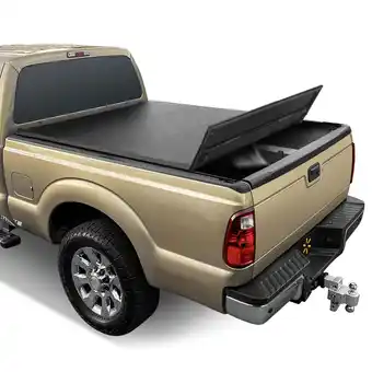 Walmart Auto Drive Soft Tri Fold Truck Bed Tonneau Cover Fits 99-16 Ford F-250SD F-350SD 6.5Ft Bed offer