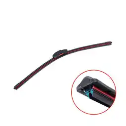 Walmart LS 26Car Wiper blades Universal Frameless Bracketless Rubber Soft Double St✨7 `-` U3Q9 offer