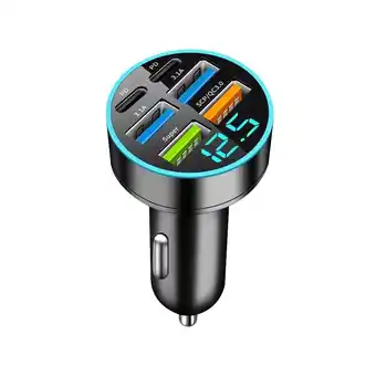 Walmart UOYOTT 4 Port USB Super Fast Car Charger Adapter For iPhone Phones Cell Android P5R7 offer