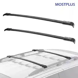 Walmart MOSTPLUS Upper Roof Rack Cargo Carrier Cross Bar Crossbars for 2005-2010 Honda Odyssey offer