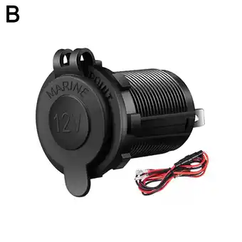 Walmart 12V Waterproof Car Cigarette Lighter Socket Outlet Adapter Power Charger C3H3 offer