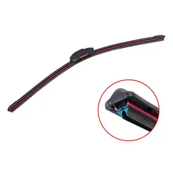 Walmart KITPIPI Car Wiper blades Universal Frameless Bracketless Car Soft Double Rubber Str I6T3 offer