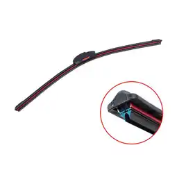 Walmart Car Wiper blades Universal Frameless Bracketless Car Soft Rubber Double J4Y1 offer