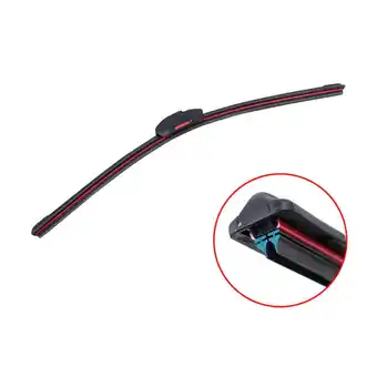 Walmart Car Wiper blades Universal Frameless Bracketless Car Soft Rubber Double J4Y1 offer