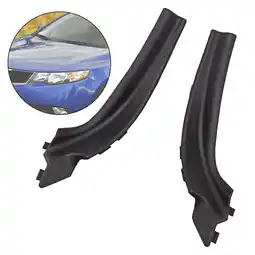 Walmart 2 Pcs Windshield Wiper Cowl Cover Extension Cover Trim L+R for Kia Forte 2010-2013 offer