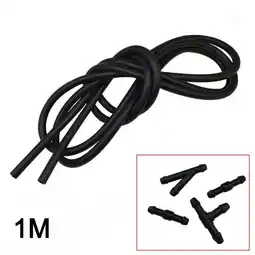 Walmart 1M Car Windshield Wiper Washer Jet Tube Pipe+Hose Connectors T For Nozzle Pump offer