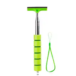 Walmart Car Rearview Mirror Wiper Stainless Steel Retractable Glass Wiper Defogging Tool Green offer