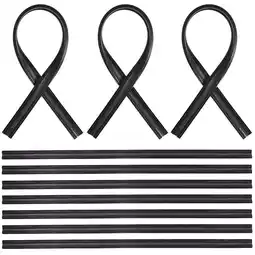 Walmart 10pcs Car Wiper Blades Refills Windshield Window Wiper Strips Rubber Windshield Wiper Strips offer