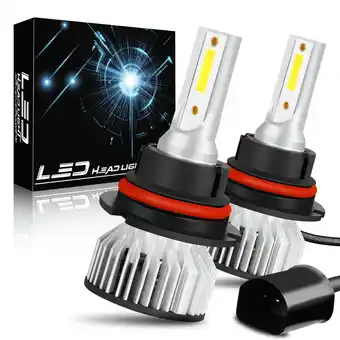 Walmart For Saturn Ion 2003 2004 2005 2006 2007 9007/HB5 LED Headlight White Bulbs High/Low Beam 2PCS offer