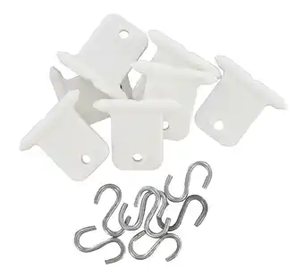 Walmart AWNING ACCESSORY HANGERS, WHITE, CARDED offer