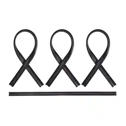 Walmart Himition 4pcs Window Wiper Strip Replacement Wiper Blade Refill Wiper Rubber Blade Insert offer