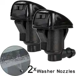 Walmart 2Pcs Front Windshield Wiper Washer Nozzle Jet Spray Hood for Pontiac G6 Toyota Chevrolet offer