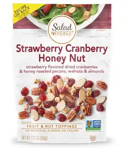 Walmart Salad Pizazz! Strawberry Cranberry Honey Nut Fruit & Nut Topping, 3.5 oz Bag offer