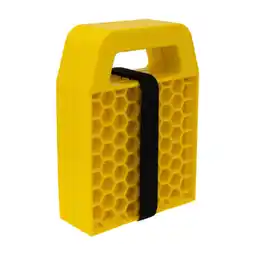 Walmart JISADER 4 Pieces RV Jack Support Blocks Non Slip Multipurpose Stabilizer Pads Yellow offer