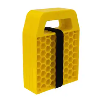 Walmart JISADER 4 Pieces RV Jack Support Blocks Non Slip Multipurpose Stabilizer Pads Yellow offer