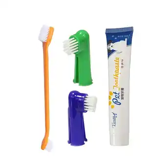 Walmart Brush Oral Kit for Pet Care Dog Toothpaste Toothbrush Health Finger Pet Others offer