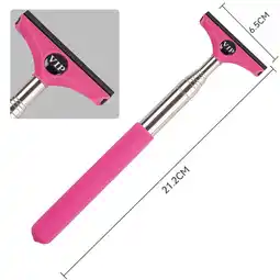 Walmart Car Rearview Mirror Wiper Reflector Anti-Fog And Water Removal Retractable Wiper VIP pink offer