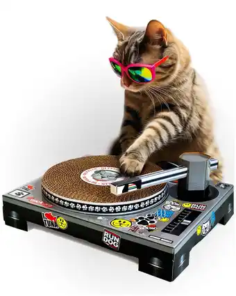 Walmart Suck UK | DJ Decks Cat Scratcher | Cardboard Cat Scratching Posts | Cat Accessories offer