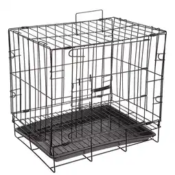 Walmart NUOLUX 1 Set Folding Kennel Cat Dog Cage Dog Pet Cage Practical Pet House Iron Wire Pet Cage offer