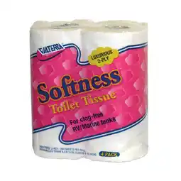 Walmart Valterra Q23630 Softness 2-Ply Toilet Tissue - Pack of 4 offer