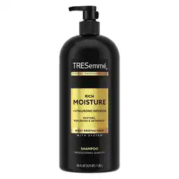 Walmart Tresemme Rich Moisture Hydrating Shampoo with Pump, 39 oz offer