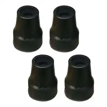 Walmart Bothyi 3xSet of 4 22mm Cane Tips Crutches Pads Replacement Professional AntiSlip Base Black offer