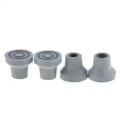 Walmart Stgfyxgs 2x4pcs Anti-skid Stable Shock Absorb End Crutch Cane Tips 13mm , Gray, 4 Pcs offer