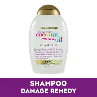 Walmart Extra Strength Damage Remedy + Coconut Oil Shampoo offer