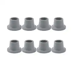 Walmart yotijay 8 Pieces Shower Chair Feet Rubber Tips Rubber Feet for Shower Chair Shower Chair offer