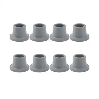 Walmart yotijay 8 Pieces Shower Chair Feet Rubber Tips Rubber Feet for Shower Chair Shower Chair offer