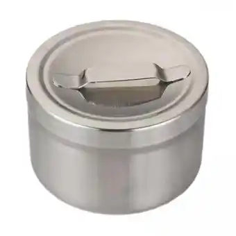 Walmart yotijay 6xStainless Steel Medical Jar Stainless Steel Unguent Holder Storage Container offer