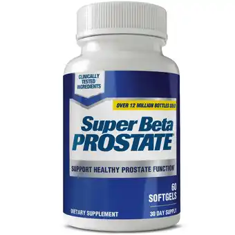 Walmart Super Beta Prostate Recommended Prostate Supplement for Men, Beta Sitosterol, 60 Softgels offer