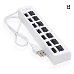 Walmart Usb 3.0 Hub Charger Switch Splitter Power Ac Adapter 7-port Pc Laptop Desktop offer