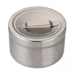 Walmart APLVFFZH 4xStainless Steel Medical Jar Stainless Steel Unguent Holder Storage Container offer