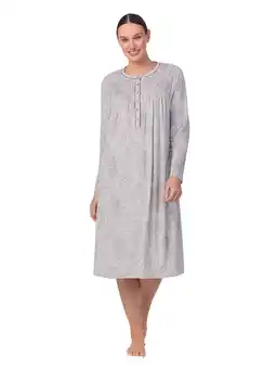 Walmart Aria Women’s Knit Velour Long Sleeve Ballet Nightgown, Sizes XS-5X offer