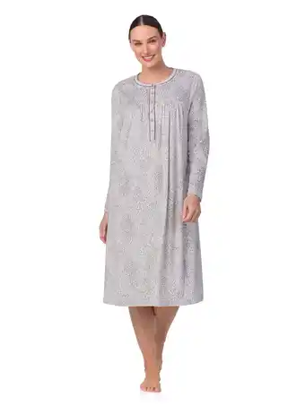 Walmart Aria Women’s Knit Velour Long Sleeve Ballet Nightgown, Sizes XS-5X offer