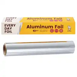 Walmart Katbite Aluminum Foil Roll, Recyclable Heavy Duty 12in Tin Foil with Serrated Cutter, 82ft offer