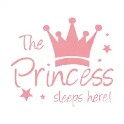 Walmart REASONCOOL Removable The Princess Wall Sticker Wall Sticker Girls Bedroom Decor Baby Room Art Decal offer