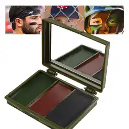 Walmart YUEYAN Face Paint Camouflage Oil Browngreenblack offer