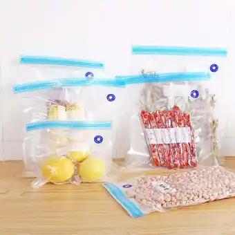 Walmart 10 Reusable Vacuum Bags, Reusable Vacuum Food Storage Bags, Food Storage Bags For Vacuum Sealer, BPA offer