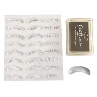 Walmart YUEYAN Lower Eyelash Silicone Seal Stamp Lower Eyelash Assistant Tools UP Make offer